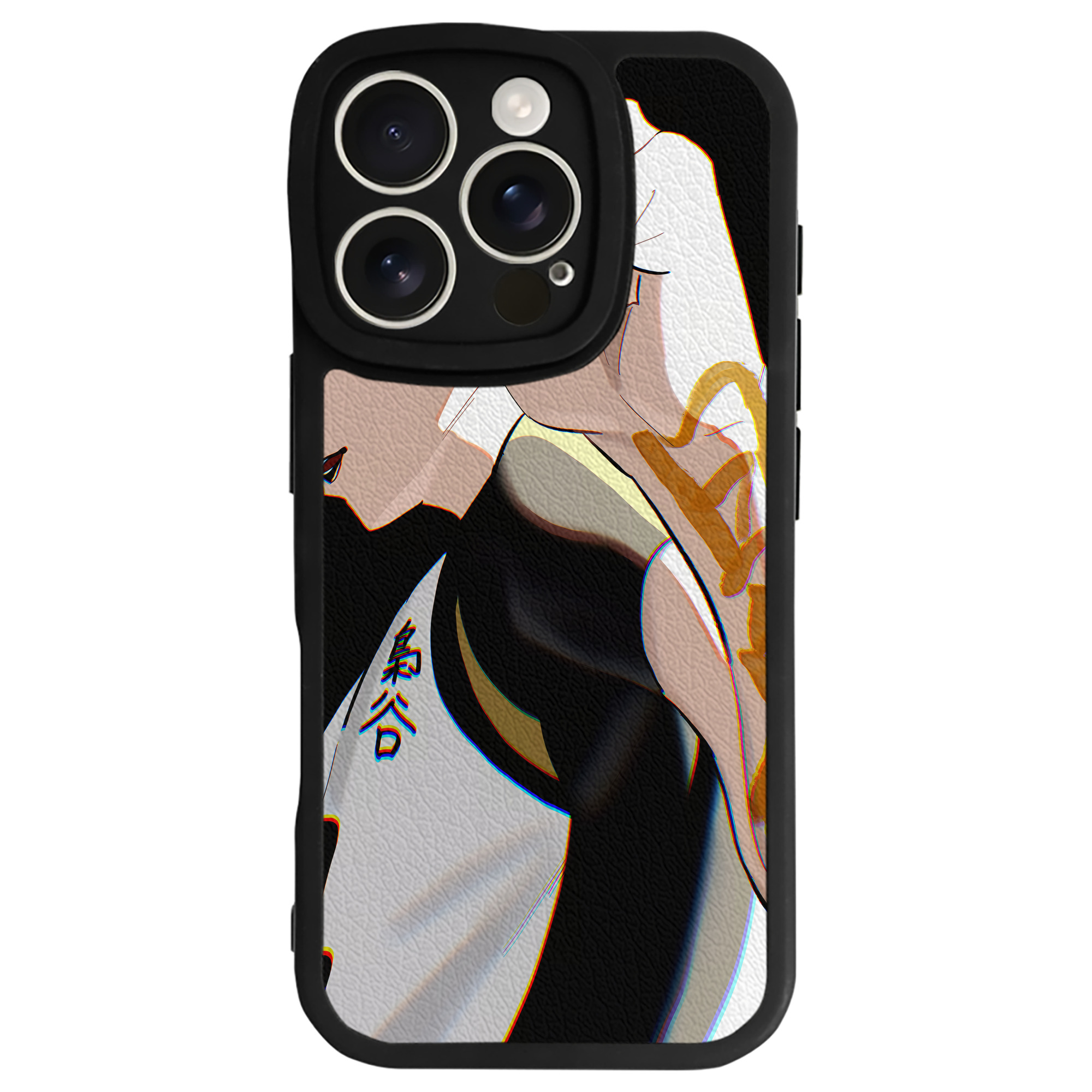 （画像用） ハイキュー!! Haikyu!! 【iPhone 16シリーズ対応】シリコンスマホケース（レザー調） 材質：シリコン